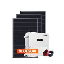 Bluesun Solar on grid 40kva 45kva 50kva solar power system set for industrial use